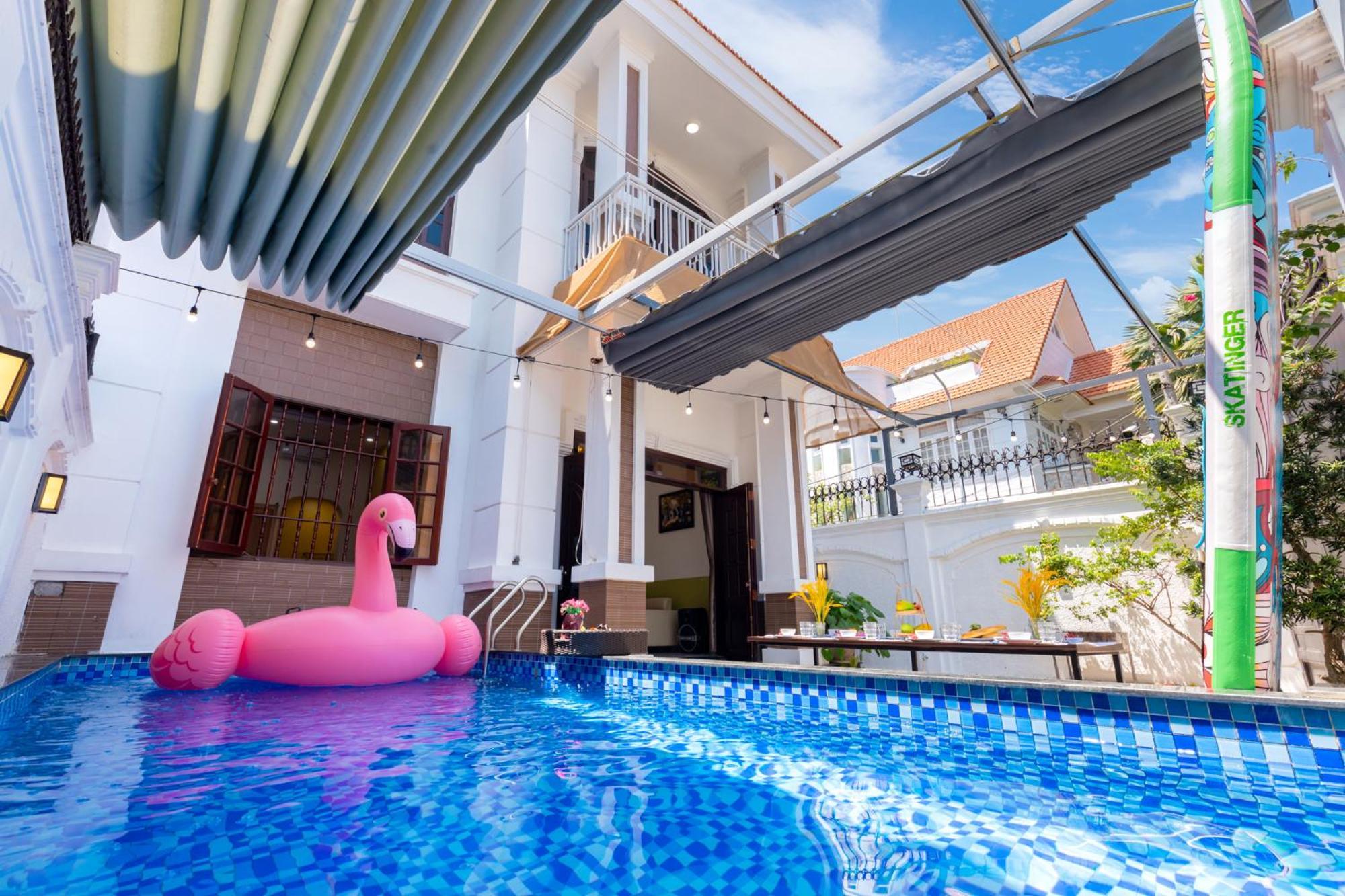 Hoang My Villa - 8 Phong Ngu Bai Sau - Free Bida Karoke Vung Tau Extérieur photo